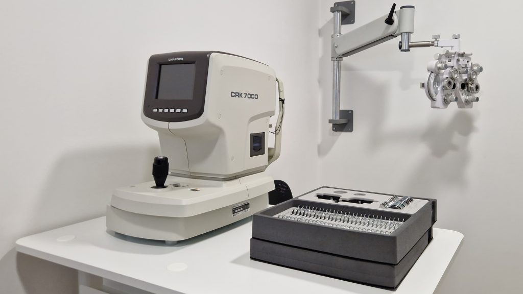 controle de vue comptoir du lunetier à chavanay